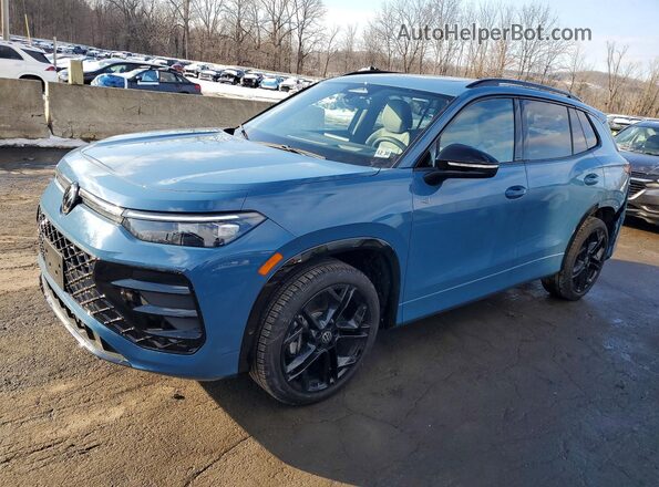 3VVGR7RM8SM067899 2025 VOLKSWAGEN TIGUAN Синий Передняя левая четверть