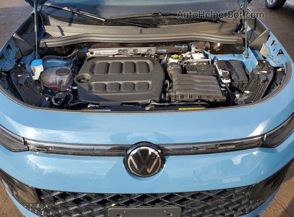 3VVGR7RM8SM067899 2025 VOLKSWAGEN TIGUAN Синий Вид подкапотного пространства