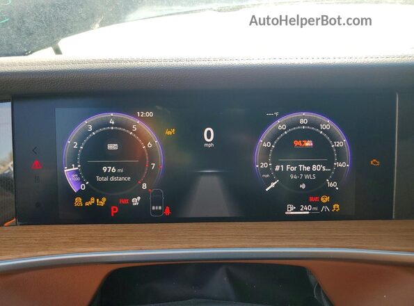 3VVLR7RM2SM026067 2025 VOLKSWAGEN TIGUAN Black Instrument cluster view