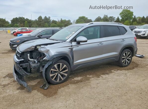 3VVLX7B22NM074221 2022 VOLKSWAGEN TAOS Серебряный Передняя левая четверть