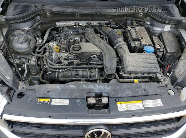3VVLX7B22NM074221 2022 VOLKSWAGEN TAOS Серебряный Вид задней части салона