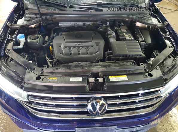 3VVMB7AX4RM037452 2024 VOLKSWAGEN TIGUAN Blue Вид задньої частини салону