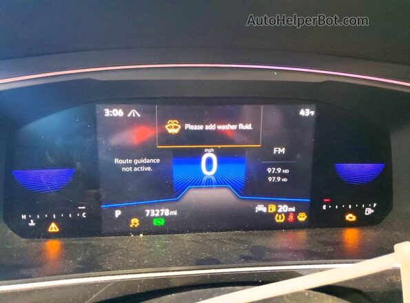 3VVMB7AX5PM005560 2023 VOLKSWAGEN TIGUAN Серый Вид щитка приборов
