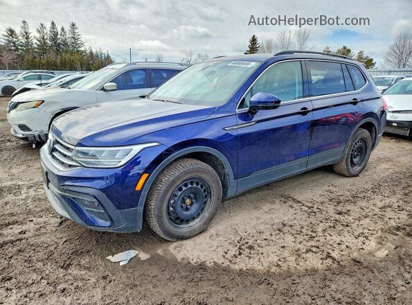 3VVMB7AX5RM172360 2024 VOLKSWAGEN TIGUAN Blue Front left
