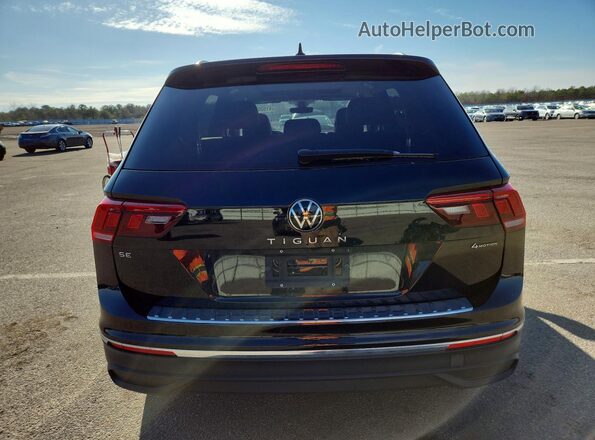 3VVMB7AX8RM086217 2024 VOLKSWAGEN TIGUAN Черный Вид сзади