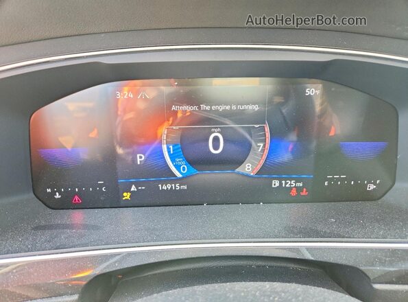 3VVMB7AX8RM086217 2024 VOLKSWAGEN TIGUAN Черный Вид щитка приборов