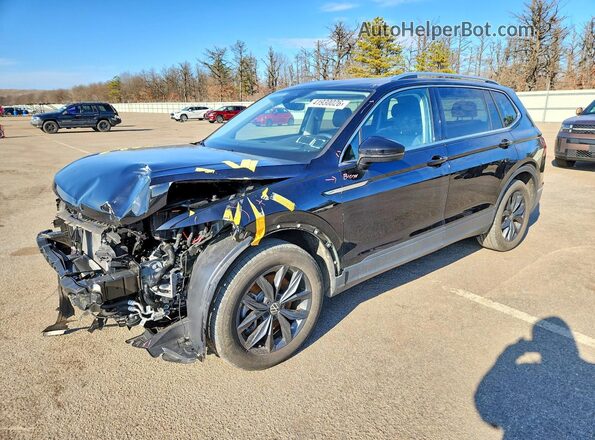 3VVMB7AX8RM086217 2024 VOLKSWAGEN TIGUAN Черный Передняя левая четверть