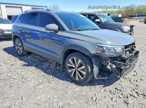 3VVNX7B24PM314753 2023 VOLKSWAGEN TAOS Серый Передняя правая четверть