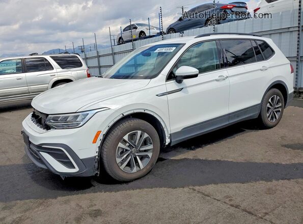 3VVRB7AX5RM080364 2024 VOLKSWAGEN TIGUAN White წინა მარცხენა ხედი სამი მეოთხედიდან