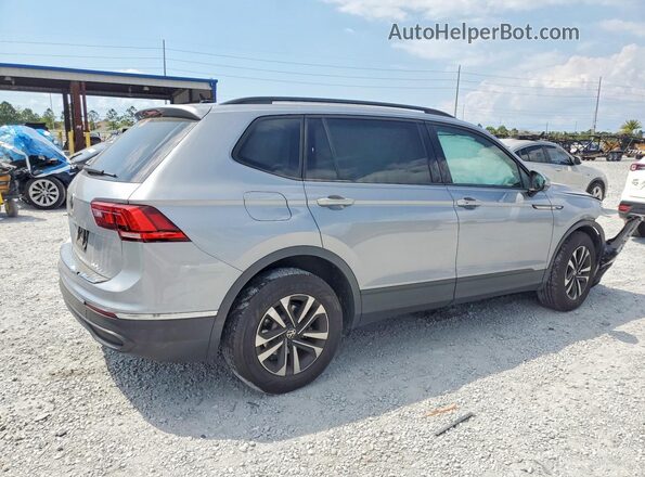 3VVRB7AX9RM153073 2024 VOLKSWAGEN TIGUAN Silver Задня права чверть