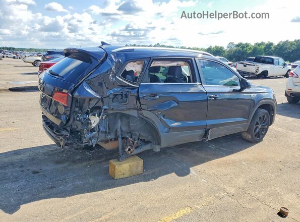 3VVRX7B26NM089489 2022 VOLKSWAGEN TAOS Черный Задняя правая четверть