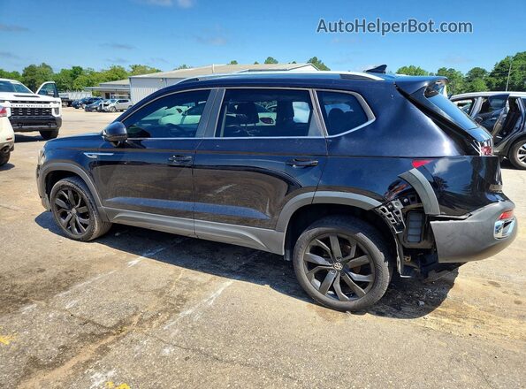 3VVRX7B26NM089489 2022 VOLKSWAGEN TAOS Черный Задняя левая четверть