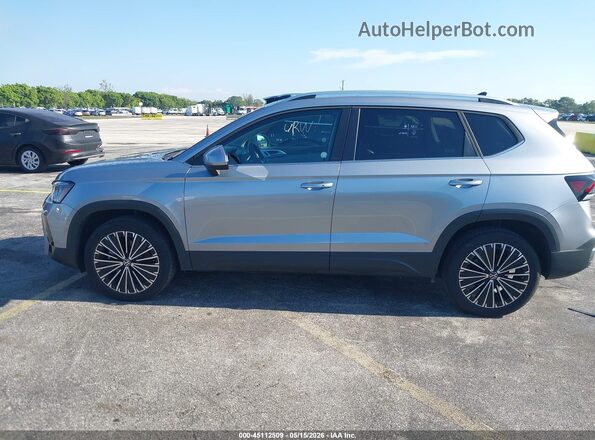 3VVSC7B24SM040509 2025 VOLKSWAGEN TAOS Silver Панорамний вид салону 360°