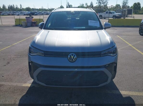 3VVSC7B24SM040509 2025 VOLKSWAGEN TAOS Silver Вид спереду