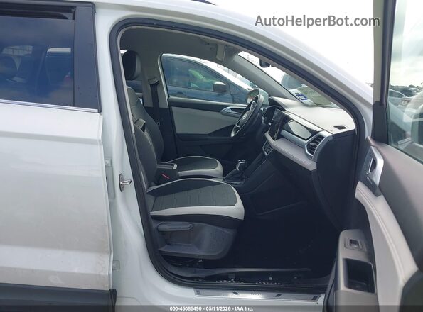 3VVSC7B27SM010596 2025 VOLKSWAGEN TAOS Белый Вид салона спереди