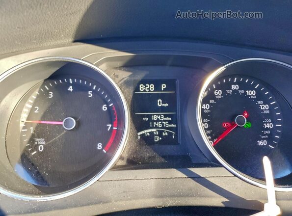 3VW2B7AJ4JM210700 2018 VOLKSWAGEN JETTA Черный Вид щитка приборов