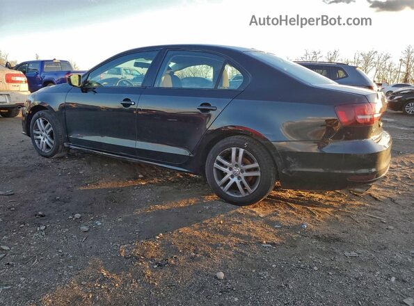 3VW2B7AJ4JM210700 2018 VOLKSWAGEN JETTA Черный Задняя левая четверть