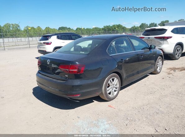 3VW2B7AJ8HM239272 2017 VOLKSWAGEN JETTA Black Tył prawy