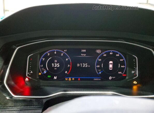 3VW2T7BU3RM091376 2024 VOLKSWAGEN JETTA Черный Вид щитка приборов