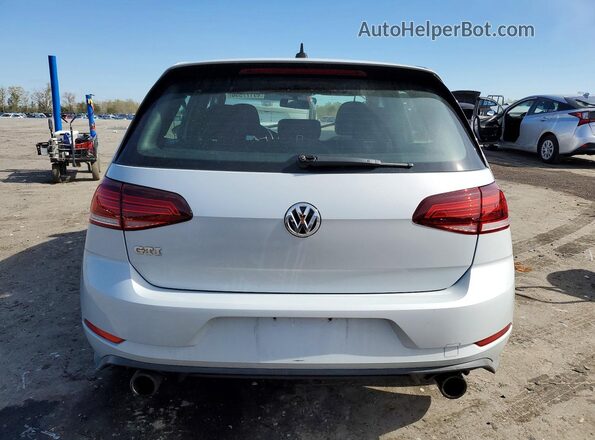 3VW447AU0JM287061 2018 VOLKSWAGEN GTI Серый Вид сзади