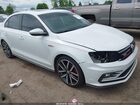 2018 Volkswagen Jetta 2.0t Gli White vin: 3VW4T7AJ6JM204922