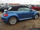 2017 Volkswagen Beetle S Blue vin: 3VW517AT7HM816357