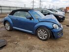 2017 Volkswagen Beetle S Blue vin: 3VW517AT7HM816357