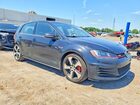 2017 Volkswagen Gti Sport Черный vin: 3VW547AU2HM048173