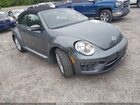 2018 Volkswagen Beetle 2.0t Coast/2.0t S/2.0t Se Gray vin: 3VW5DAAT2JM502240