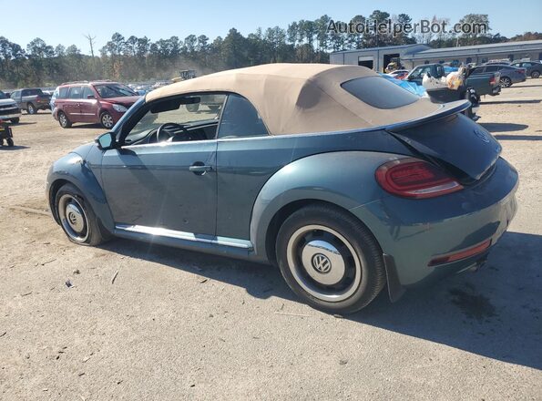 3VW5DAAT6JM503262 2018 VOLKSWAGEN BEETLE Green Tył lewy