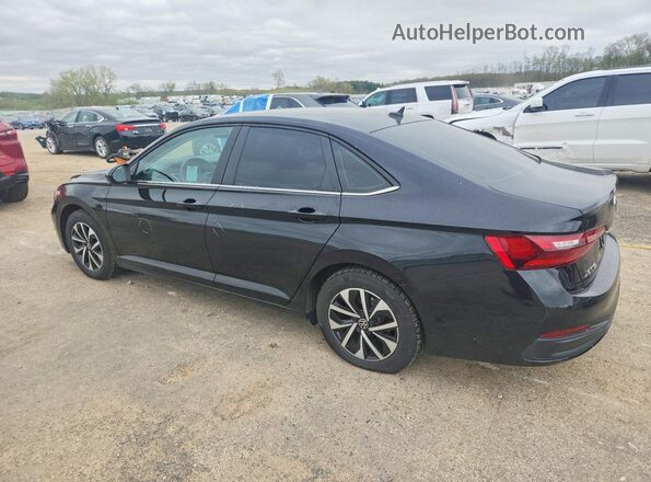 3VW5M7BU8RM057587 2024 VOLKSWAGEN JETTA Черный Задняя левая четверть