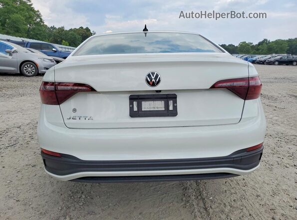 3VW5M7BU9RM095927 2024 VOLKSWAGEN JETTA White Widok z tyłu