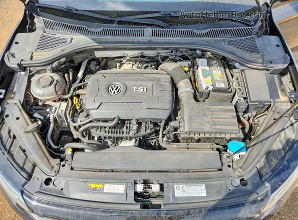 3VW6T7BU1LM011372 2020 VOLKSWAGEN JETTA Черный Вид задней части салона