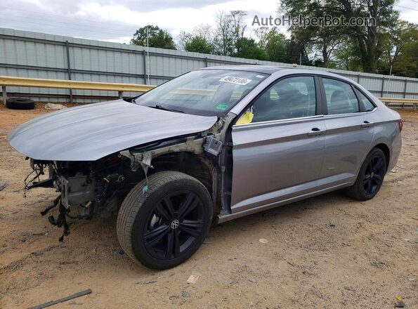 3VW7M7BU4NM014352 2022 VOLKSWAGEN JETTA Серебряный Передняя левая четверть