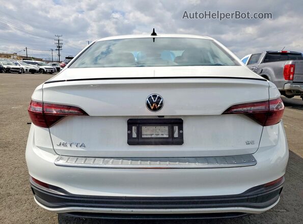 3VW7M7BU4PM032305 2023 VOLKSWAGEN JETTA White Вид ззаду