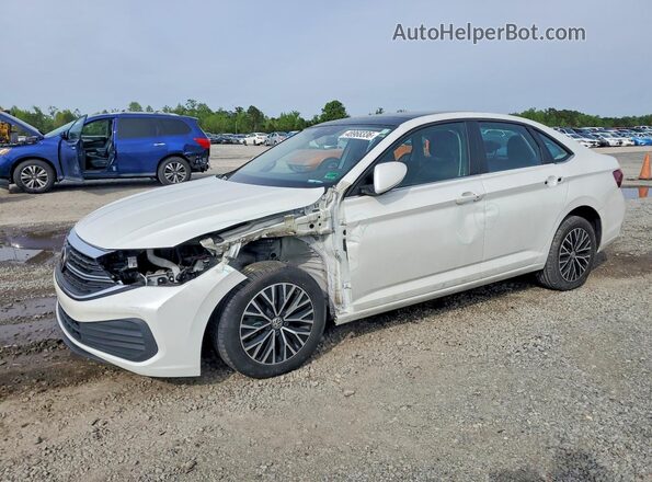 3VW7M7BU6PM054192 2023 VOLKSWAGEN JETTA Белый Передняя левая четверть