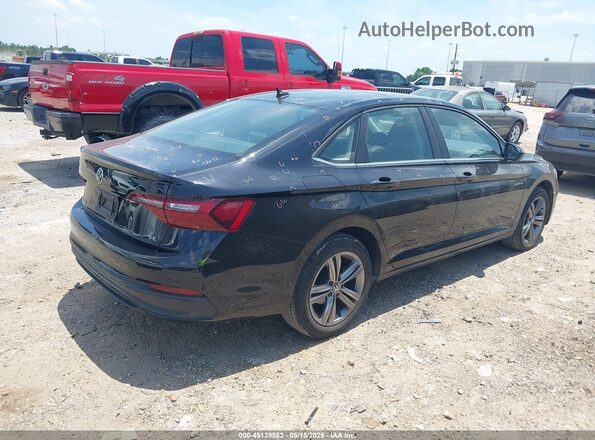 3VW7M7BUXRM004785 2024 VOLKSWAGEN JETTA Черный Задняя правая четверть