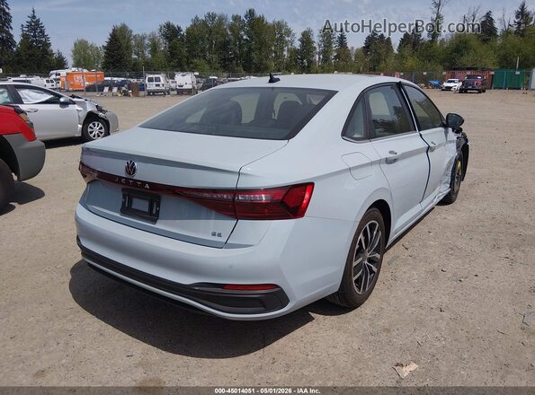 3VW7W7BU0TM008121 2026 VOLKSWAGEN JETTA Light Blue Задняя правая четверть