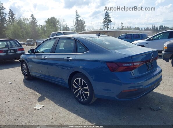 3VW7W7BU0TM030832 2026 VOLKSWAGEN JETTA Синий Задняя левая четверть