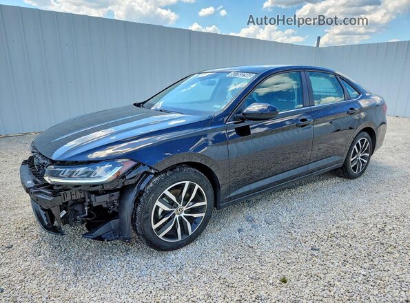3VW7W7BU4TM030753 2026 VOLKSWAGEN JETTA Черный Передняя левая четверть