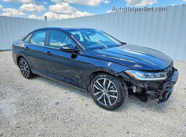 3VW7W7BU4TM030753 2026 VOLKSWAGEN JETTA Черный Передняя правая четверть