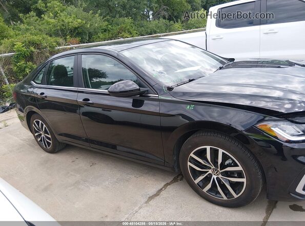 3VW7W7BU9TM028092 2026 VOLKSWAGEN JETTA Black უკანა სალონის ხედი