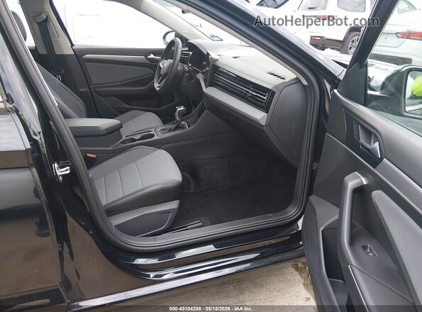3VW7W7BU9TM028092 2026 VOLKSWAGEN JETTA Black წინა სალონის ხედი