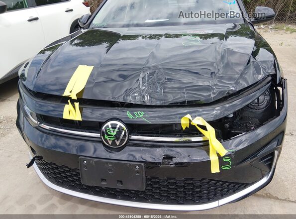 3VW7W7BU9TM028092 2026 VOLKSWAGEN JETTA Black წინა ხედი