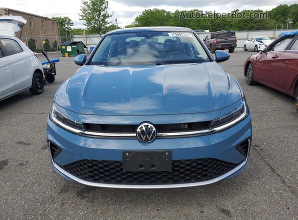 3VW7W7BUXTM026433 2026 VOLKSWAGEN JETTA Синий Вид наклейки с VIN-кодом
