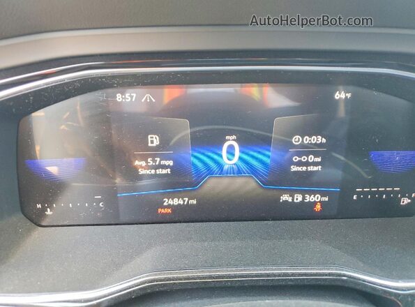 3VWAM7BU4PM056917 2023 VOLKSWAGEN JETTA Black Սարքավորումների վահանակի տեսք