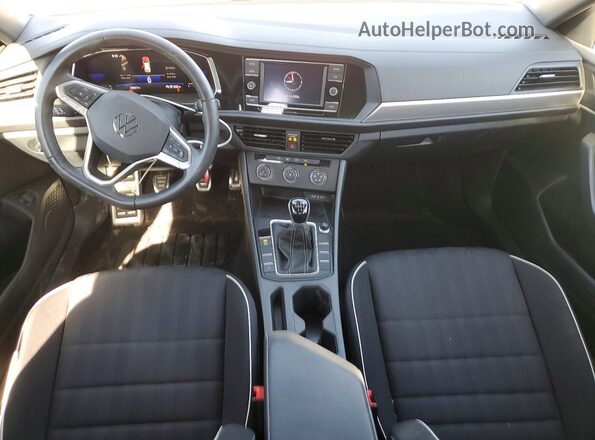 3VWAM7BU4PM056917 2023 VOLKSWAGEN JETTA Black Առջևի վահանակի տեսք