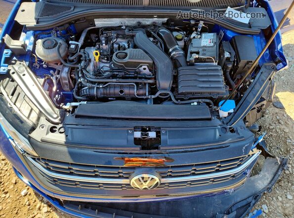3VWBM7BU5RM006504 2024 VOLKSWAGEN JETTA Синий Вид задней части салона