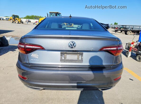 3VWC57BU1KM144533 2019 VOLKSWAGEN JETTA Серый Вид сзади