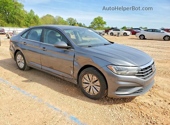 3VWC57BU2KM179727 2019 VOLKSWAGEN JETTA Серый Передняя правая четверть